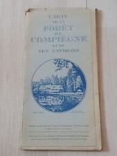 CARTE DE LA FORET DE COMPIEGNE