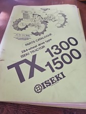 Catalogue De Pièces Iseki Tractor , Tx 1300 , 1500 Très Complets Beaucoup De...