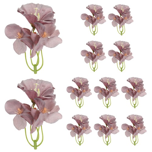 12pcs fleur orchidée - 12pcs,