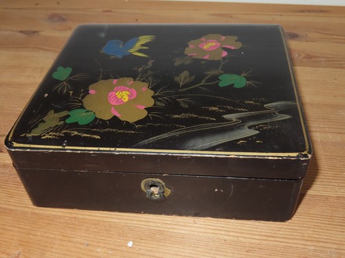 Boite ancienne bois - boite,