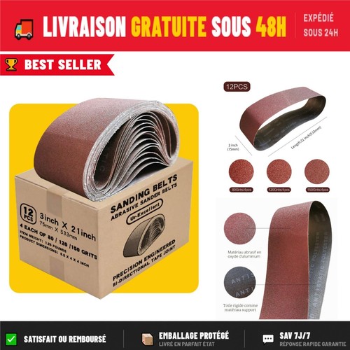 Bande abrasive 533mm - x,