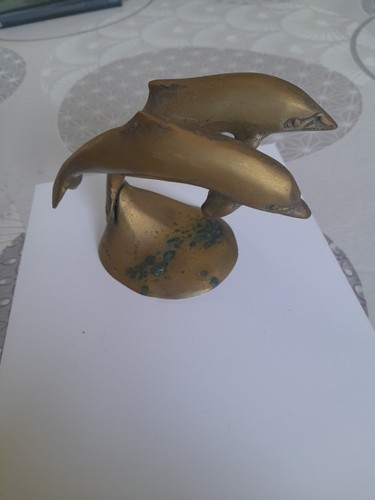 Dauphins anciens laiton - dauphins,