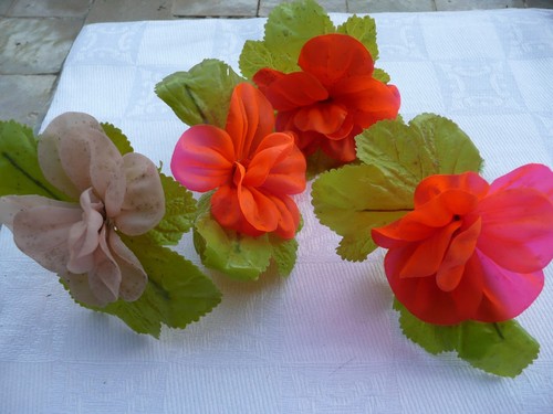 Flowers siding for clothes - for,
