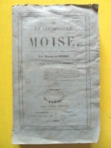Marcel serres cosmogonie - marcel, de
