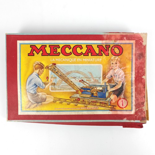 Meccano ancienne boite - ancienne, rouge