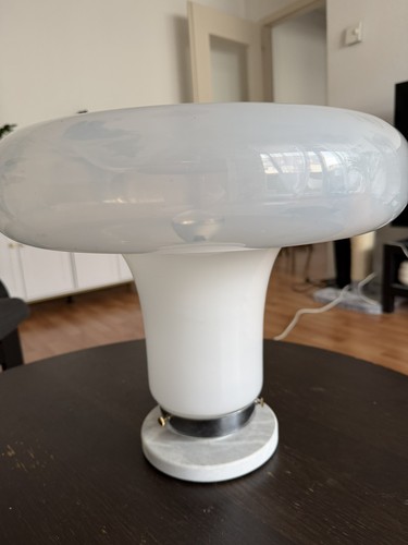 Grande lampe table vintage - lampe,