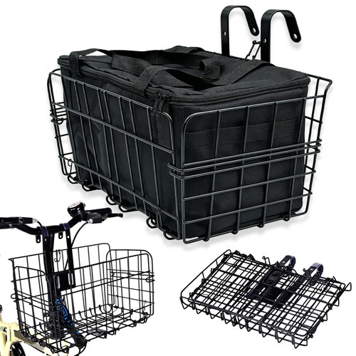 Panier vélo avant pliable - de,