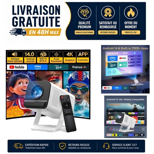 Vidéoprojecteur portable 720p