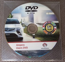 Vauxhall Opel Ampera Users DVD