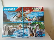 PLAYMOBIL 70663 UNITE DE SECOURISTE DU CANYON AVEC HELICOPTERE NEUF