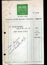 BOURGES (18) DISHES / TABLE SERVICES ""GUILLAUME"" 1950