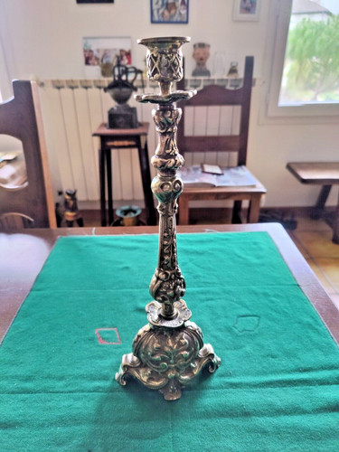 Ancien grand bougeoir - grand,