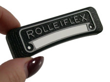 Rollei Rolleiflex TLR 2.8E 2.8 E Hammer Tone Name Plate Name Shield Plate 897