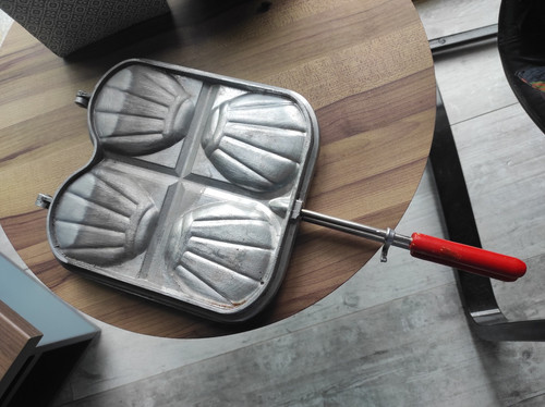 Ancien moule gaufre - ancien, à