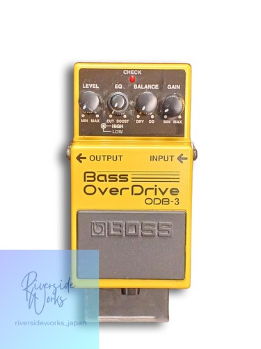 Boss bass overdrive pedal - boss,