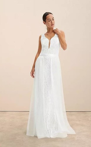 Robe mariée paillettes - de, À