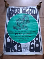 AFFICHE VINTAGE ANNEES  68