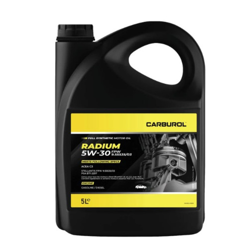 Carburol huile moteur radium - huile,
