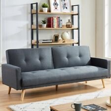 Canapé 3 places tissu gris