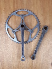 Pédalier en acier chromé 48D