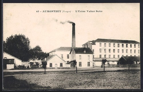 Cpa aumontzey usine - cpa, l´usine