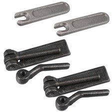 2 attaches et plaques de rampe