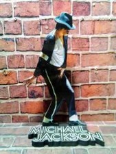 MICHAEL JACKSON Billie Jean 8" DISPLAY STANDEE Figure Statue Cutout Toy Doll pop