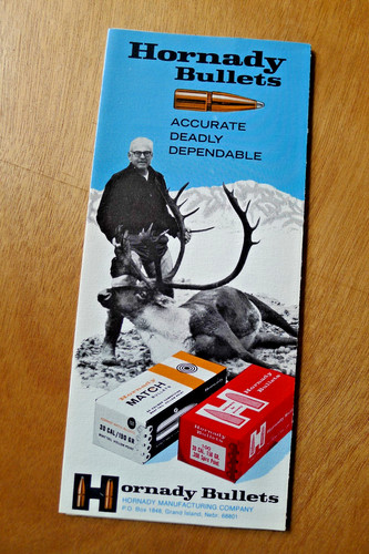 Minty vintage hornady bullets - minty,