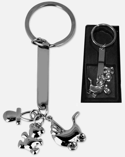 Porte cles charms bebe tétine - porte,