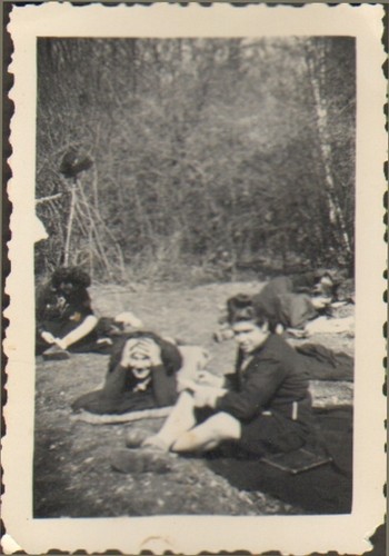 Photo camp scout jeunes filles - photo,