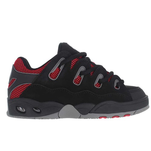 Osiris black grey red - black,