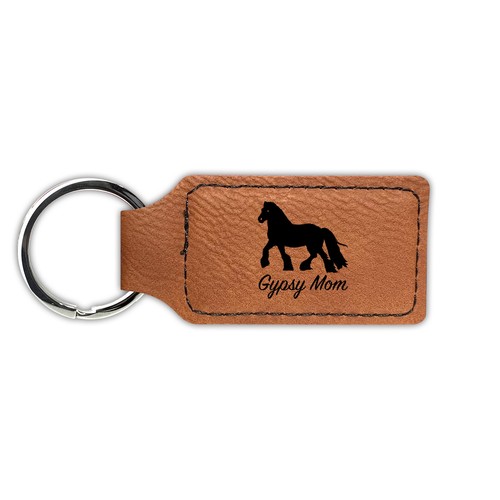 Gypsy mom keychain leatherette - keychain,