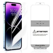 Film Hydrogel PREMIUM Protège-Écran iPhone 16 15 14 13 12 11 SE X 8 7 Pro Max