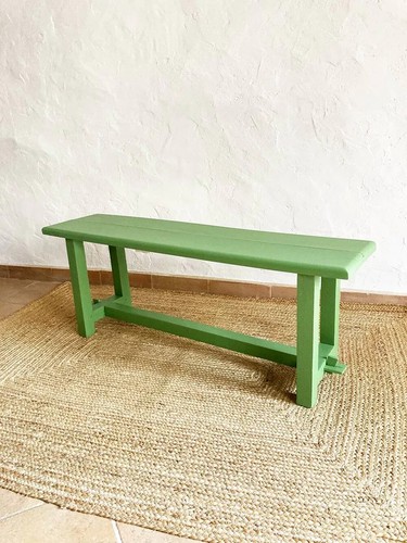 Banc ancien bois - banc, massif