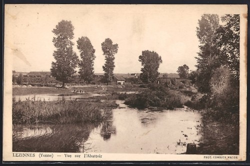 Cpa lézinnes yonne vue - cpa, sur