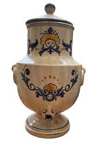 Antique Nevers 18th Century Earthenware Standing Fountain