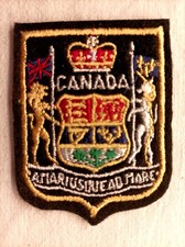 Écusson CANADA en feutrine
