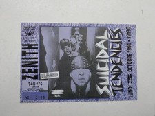 TICKET CONCERT, Suicidal