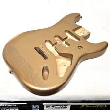 2021 Fender ROAD WORN 60's Vintera Strat BODY Vintage Nitro Firemist Gold Relic