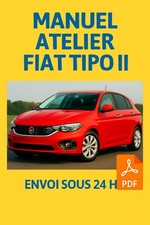 Manuel Atelier FIAT TIPO II (2016 à ce jour) Revue Technique RTA Français CD PDF