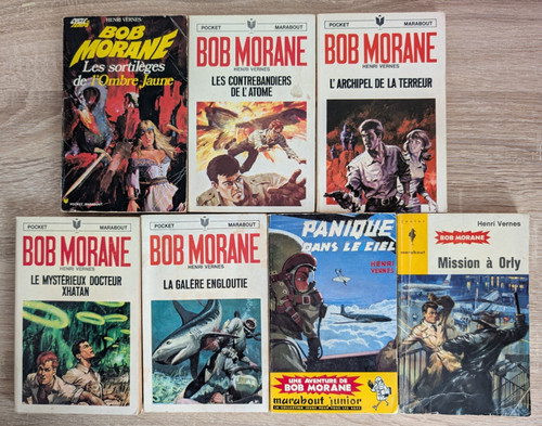 Lot bob morane - bob, (marabout