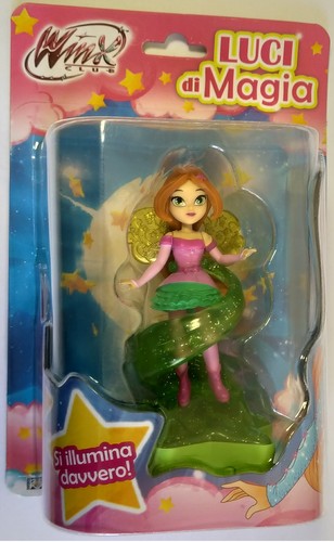 Winx club mini figurine flora - club,