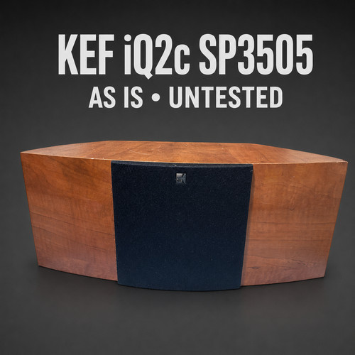 Kef iq2c center channel - kef,