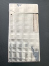 Briquet à gaz  Flaminaire Paris plaqué argent