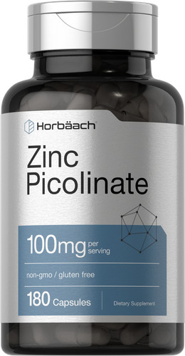 Zinc picolinate 100mg 180 - zinc,