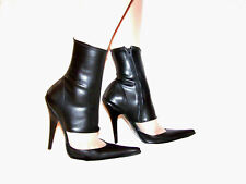 Promotion! Bottes Cuir Artificiel Noir 41 42 43 44 45 46