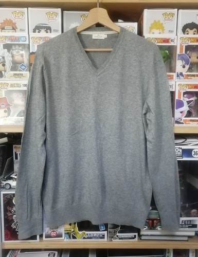 Pull col gris - v, cyrillus