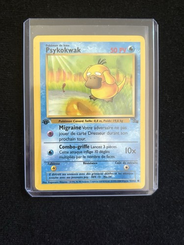 Carte pokémon psykokwak - carte,