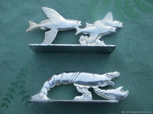 Porte couteau ancien animaux - couteau,