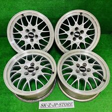 Subaru Genuine Option BBS 16x6.5J 5x100 ET+55 Hub 56 Full Set 4 Mesh Wheels Used